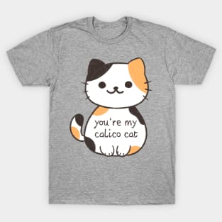 BTS Jimin Serendipity you're my calico cat T-Shirt